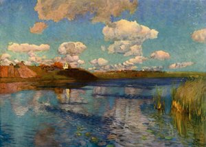 Ein sonniger Tag am See, 1899-1900, 1965 von Isaak Ilyich Levitan
