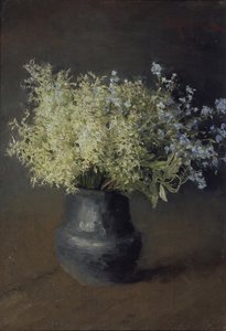Wilde Veilchen und Vergissmeinnicht, 1889 von Isaak Ilyich Levitan