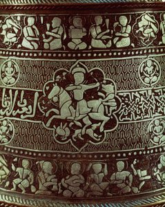 Detail einer Lampe, aus Ägypten, 1282