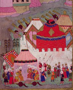 TSM H.1524 Belagerung von Wien durch Suleyman I. (1494-1566) den Prächtigen, 1529, aus dem 