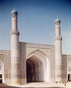 Die Masjid-i Jami oder Freitagsmoschee, gegründet 1200, wiederaufgebaut 1498 von Islamic School