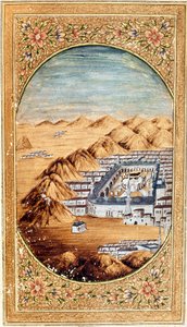 Ansicht von Mekka und die Ebenen des Berges Arafat von Islamic School