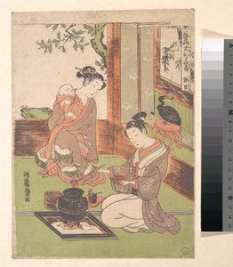 Moderne Versionen der vierundzwanzig Vorbilder der kindlichen Pietät: Guo Zhu von Isoda Koryusai