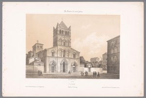 Ansicht der Basilika Saint-Martin d