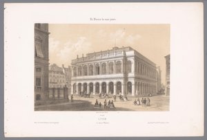 Blick auf das Opernhaus von Lyon