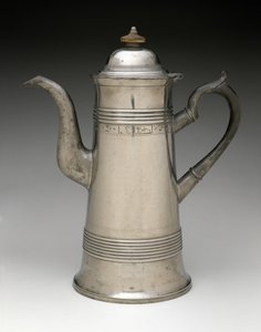 Kaffeekanne, um 1820-1840 von Israel Trask