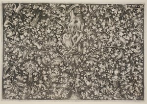 Ornament mit Liebenden