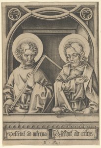 Heilige Thomas und Jakobus der Jüngere, aus Die Apostel