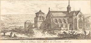 Ansicht der Abtei Saint Michel de Tonnerre