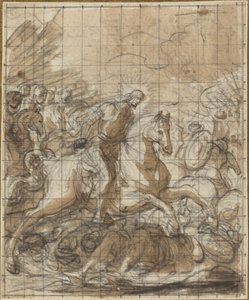Sankt Jakob besiegt die Ungläubigen von Italian 17th or 18th Century