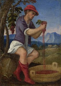 Die Arbeiten der Monate: September, ca. 1580 von Italian Master