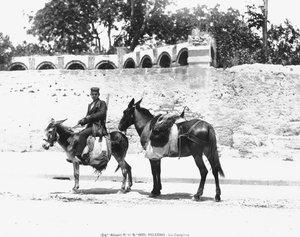 Ein Campiere, Palermo, um 1920 von Italian Photographer