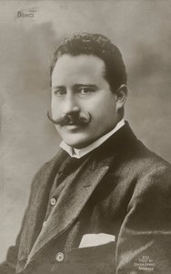 Alessandro Bonci, italienischer Opernsänger von Italian Photographer