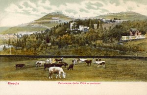 Fiesole, Florenz, Italien von Italian Photographer