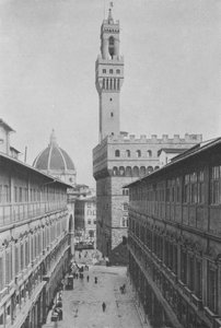 Florenz, Galleria degli Uffizi und Palazzo Vecchio