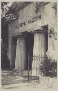 Genua, Grab von Giuseppe Mazzini von Italian Photographer