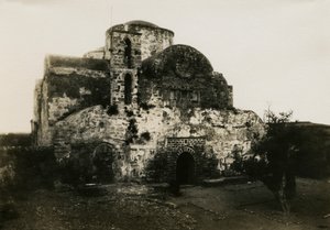 Kloster Agios Varnavas, Engomi, Zypern, Fotografie von Camille Enlart, Paris von Italian Photographer