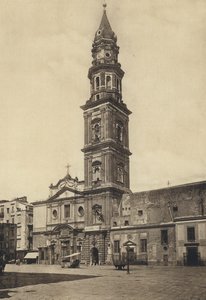 Neapel: Kirche und Platz des Carmine von Italian Photographer