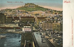 Neapel, Italien, Panorama, Castel S Elmo von Italian Photographer