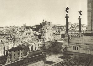 Panorama vom Denkmal für Viktor Emanuel von Italian Photographer