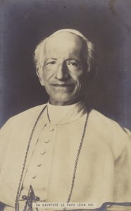 Papst Leo XIII von Italian Photographer