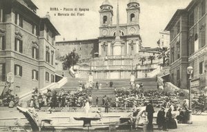 Rom, Italien, Piazza Di Spagna