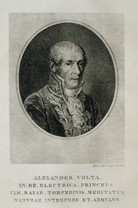 Alessandro Giuseppe Antonio Anastasio Volta (1745-1827), aus L