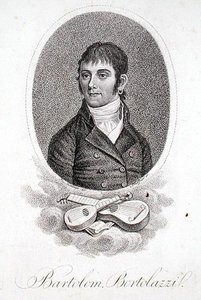 Bartolomeo Bortolozzi (geb. 1773) graviert von Scheffner von Italian School