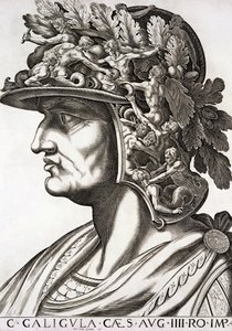 Caligula Caesar (12-41 n. Chr.), 1596 von Italian School