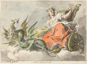 Streitwagen der Ceres von Italian School