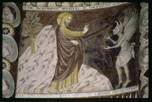 Christus wird vom Teufel in der Wüste versucht, Sant