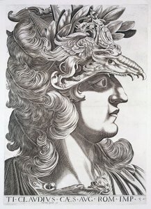 Claudius Caesar (10 v. Chr.-54 n. Chr.) von Italian School