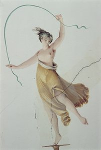 Figur von der Decke des Zimmers von Kaiserin Maria Anna