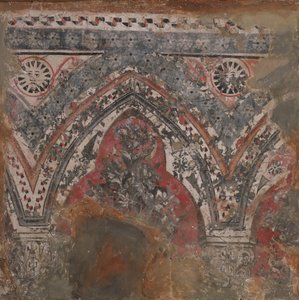 Fragment eines Wandgemäldes