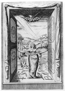 Frontispiz zu Trigonometria von Bonaventura Cavalieri, 1643