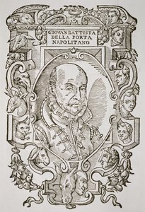 Giovanni Battista della Porta (1535-1615) aus seinem Buch, Delle Celeste Fisionomia, Padua 1616, illustriert in Geschichte der Magie, veröffentlicht im späten 19. Jahrhundert von Italian School