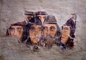 Köpfe orientalischer Mönche von Italian School