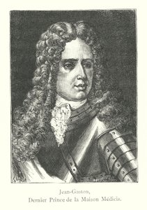 Jean-Gaston, letzter Prinz des Hauses Medicis (Stich) von Italian School
