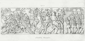 Die Trajanssäule von Italian School