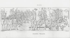Die Trajanssäule von Italian School
