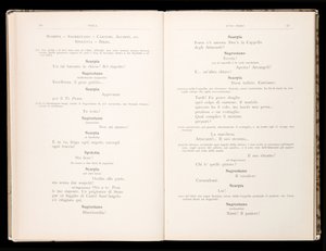 Libretto della Tosca von Giacomo Puccini, Edition Ricordi, Italien von Italian School
