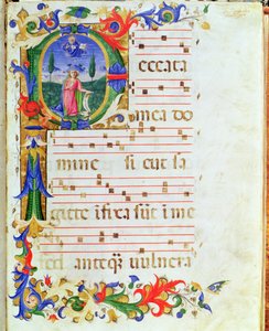 Ms 577 f.1 Historisierte Initiale 