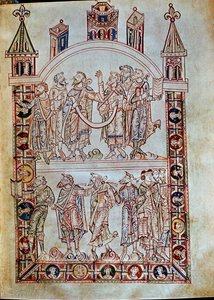 Jünger des heiligen Augustinus, aus De Civitate Dei