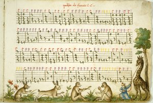Notenblatt aus Compositione di Meser Vincenzo Capirola, komponiert von Vincenzo Capirola