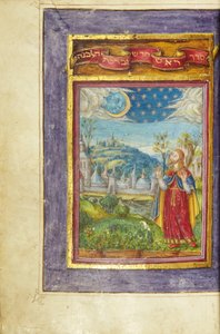Seite aus einem Machzor, Toskana, wahrscheinlich Florenz von Italian School