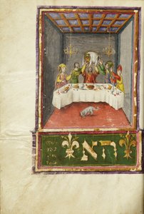 Seite aus einem Machzor, Toskana, wahrscheinlich Florenz