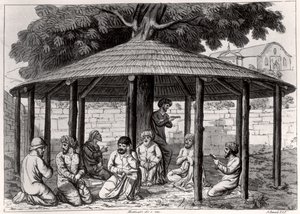 Persische Sufis, frühes 19. Jahrhundert von Italian School