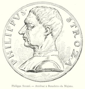 Philippe Strozzi, zugeschrieben Benedetto da Majano von Italian School