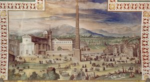 Piazza del Popolo, Rom von Italian School