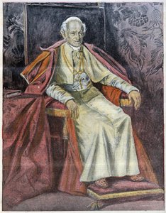 Papst Leo XIII - in „La Tribuna Illustrata" von Italian School